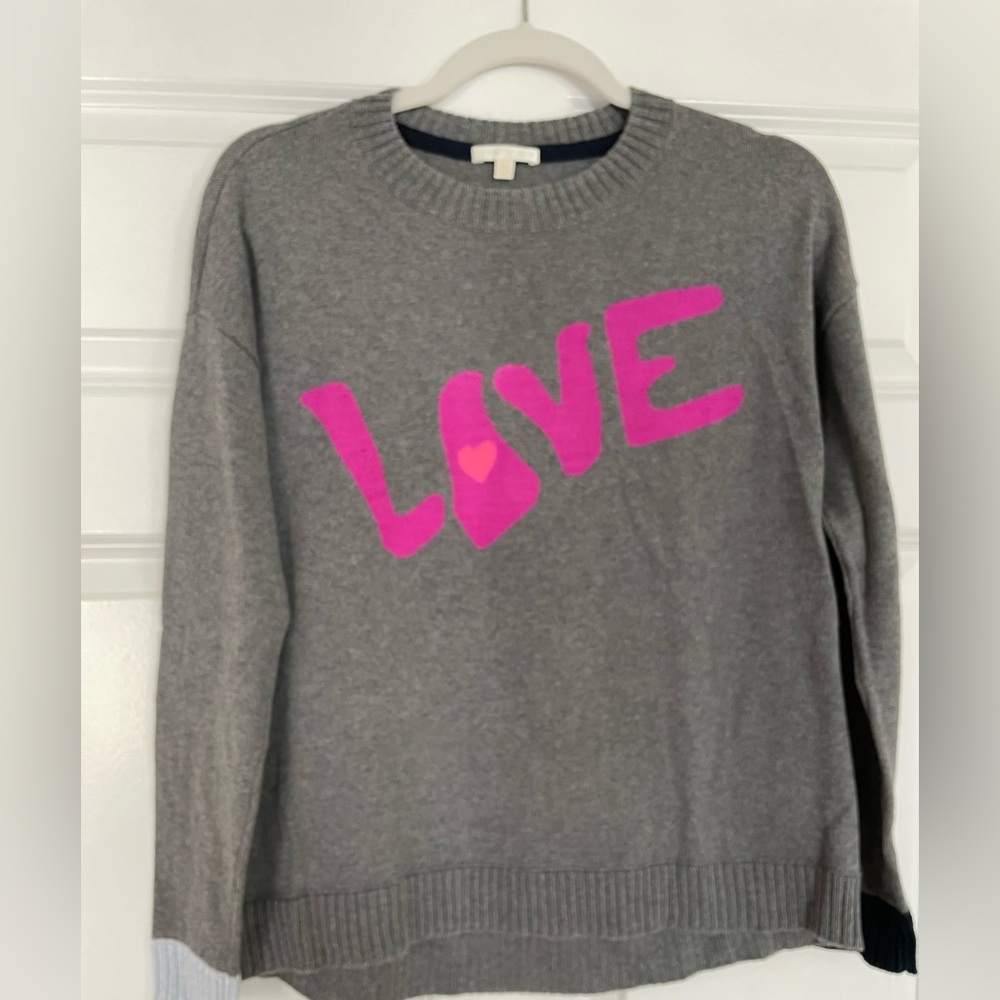 Lisa Todd XS graphic Love Sweater